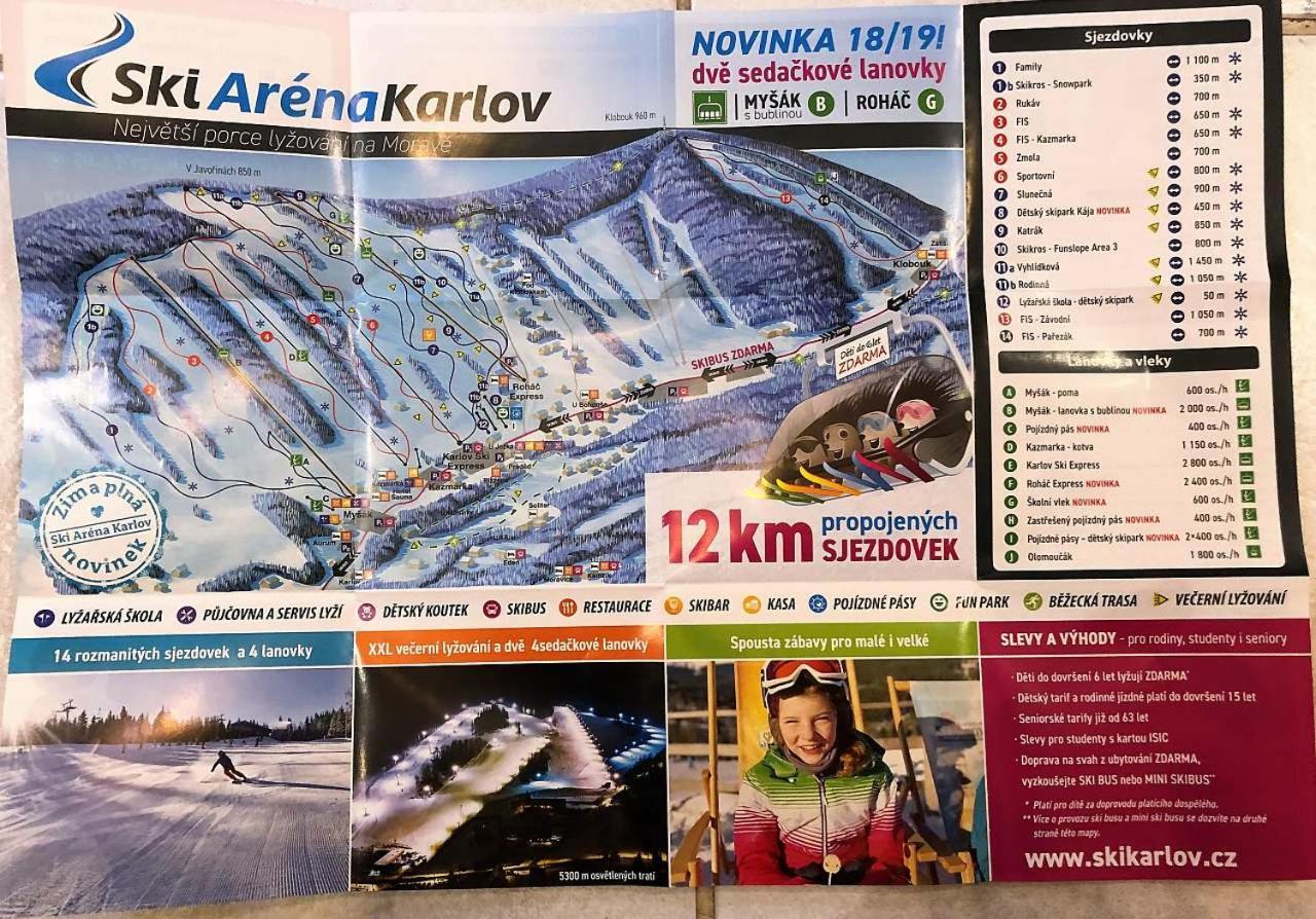 Vila V Jesenikach Bridlicna Экстерьер фото